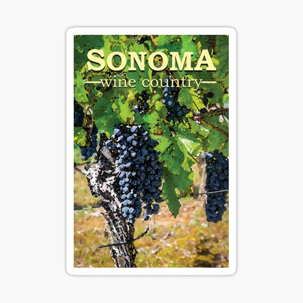 Item preview, Sonoma Wine Country designed and sold by mkeast.