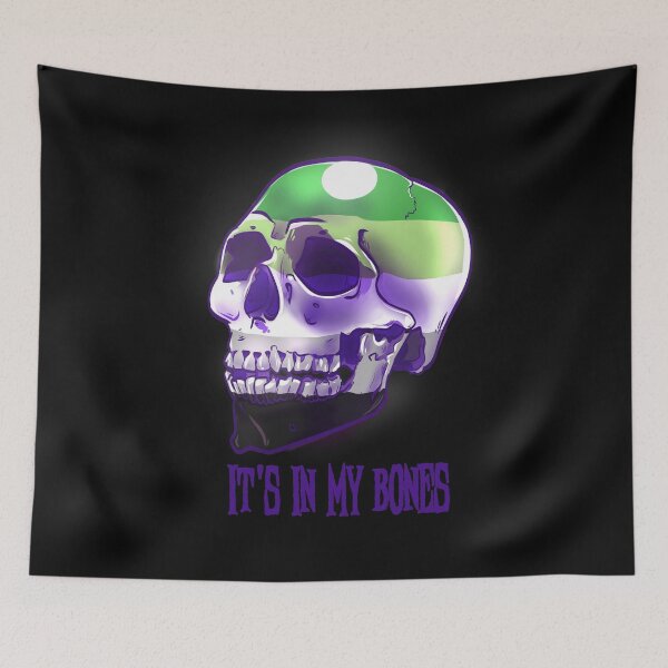 Item preview, Aromantic Pride: It's In My Bones designed and sold by Duessa.