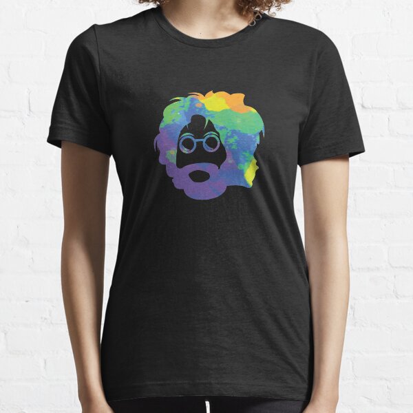 Tie Dye Jerry Garcia Face Essential T-Shirt