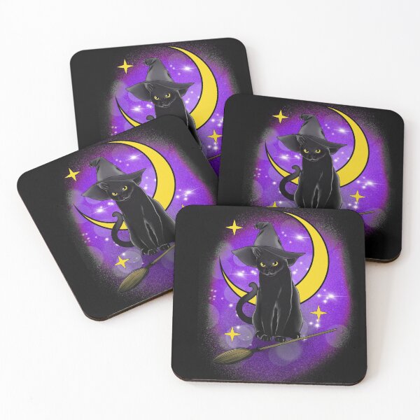Item preview, Witchy kitty designed and sold by kelseytattoo.