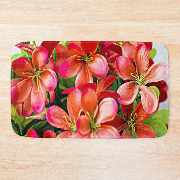 Item preview, Jean's Red Flowers designed and sold by William E Lopez.