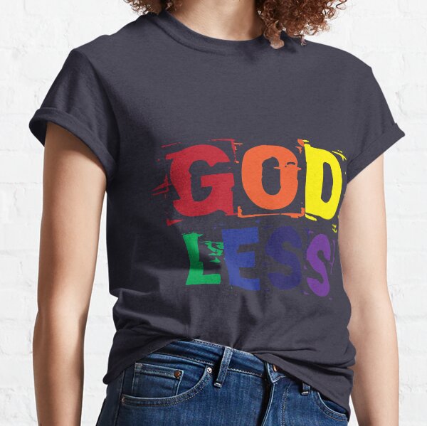 Rainbow Godless Classic T-Shirt