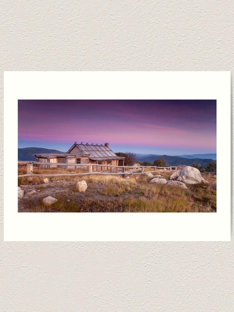 Alternate view of Sunrise at Craigs Hut Art Print
