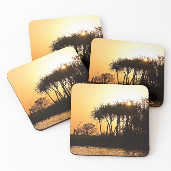 Item preview, NT ~ Sunset on Corroboree Billabong, Northern Territory by David Irwin 220919 designed and sold by tasmanianartist.