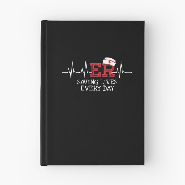 Item preview, ER Saving Lives Every Day Nursing Nurses Emergency Room Gift designed and sold by Dressed For  Duty.