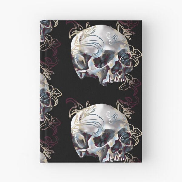 Item preview, Fleur Skull designed and sold by Erin-tattoo.