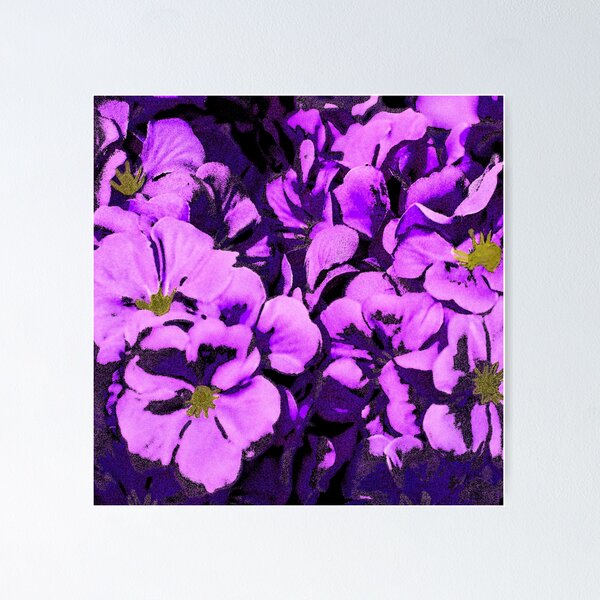 Item preview, Jean's Purple Flowers designed and sold by William E Lopez.