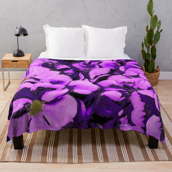 Item preview, Jean's Purple Flowers designed and sold by William E Lopez.