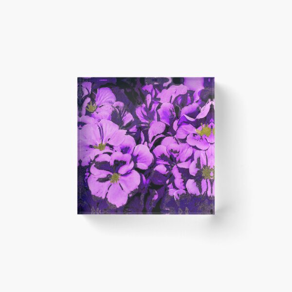 Item preview, Jean's Purple Flowers designed and sold by William E Lopez.