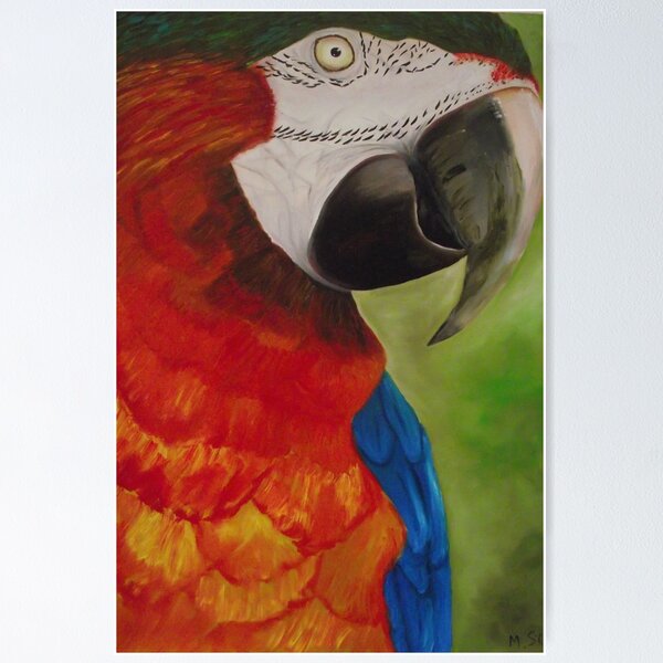Item preview, macaw designed and sold by Mariestinson.