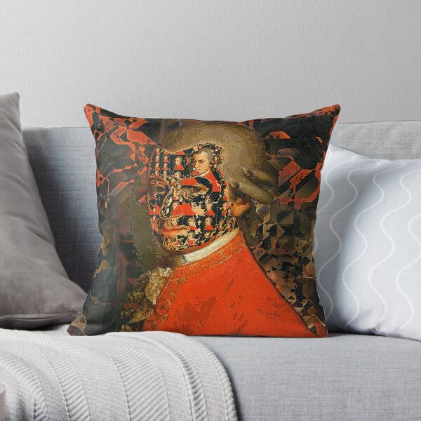 Mozart Throw Pillow