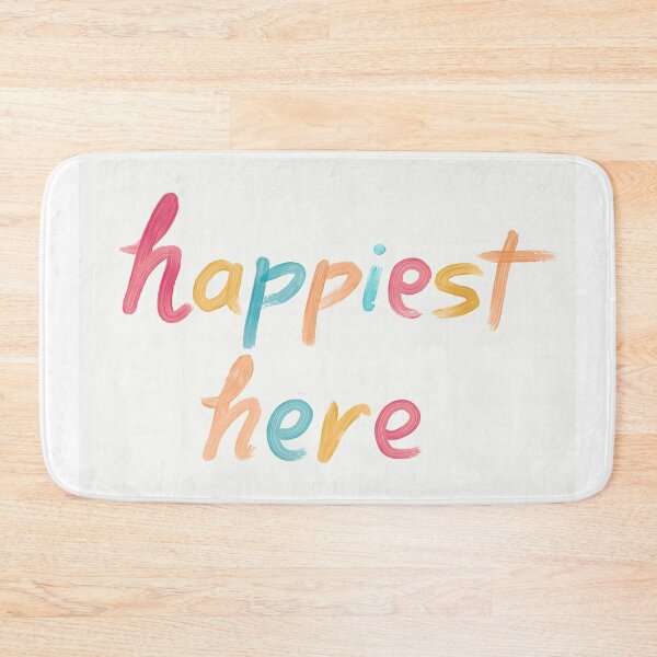 Item preview, "Happiest Here" Colorful  designed and sold by Megiley.