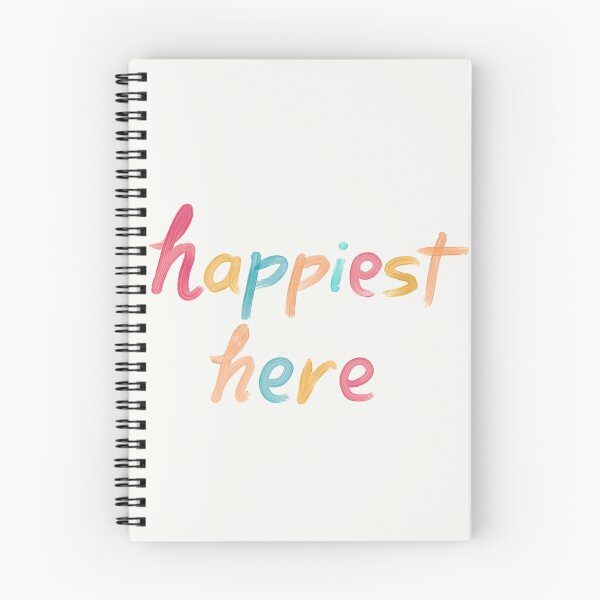 Item preview, "Happiest Here" Colorful  designed and sold by Megiley.
