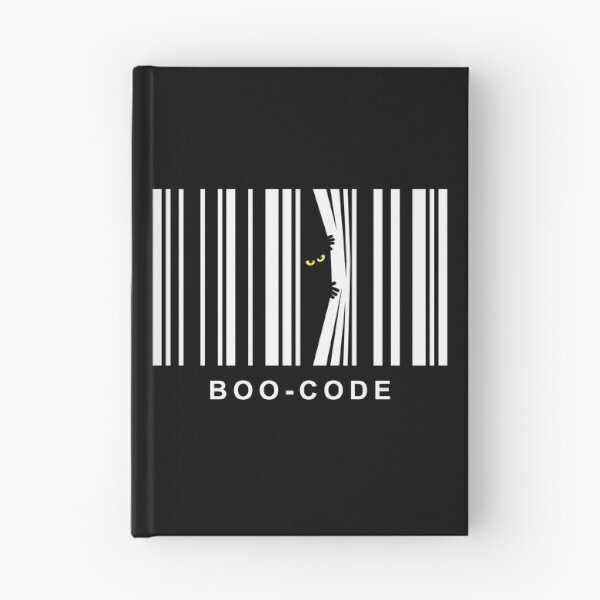 Item preview, Boo Code Funny Halloween Barcode Scary Eyes Monster designed and sold by Teeleo.