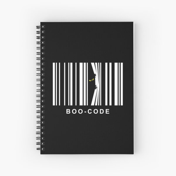 Item preview, Boo Code Funny Halloween Barcode Scary Eyes Monster designed and sold by Teeleo.