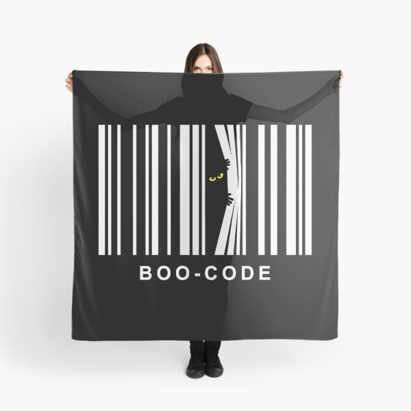Artikelvorschau, Boo-Code-lustiges Halloween-Barcode-beängstigendes Augen-Monster entworfen und verkauft von Teeleo.