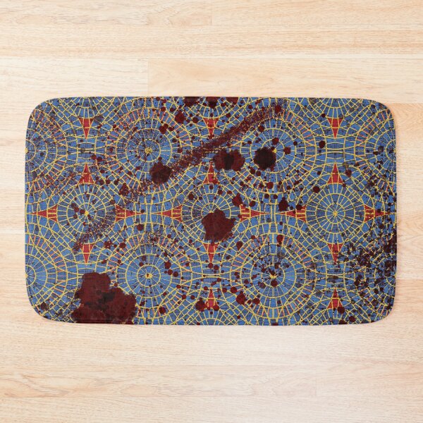Item preview, DragonCon bloody zombie carpet pattern designed and sold by nekodokai1.