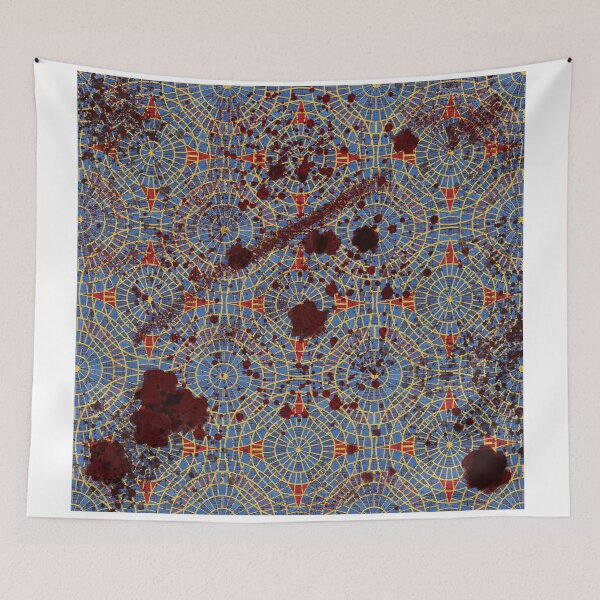 Item preview, DragonCon bloody zombie carpet pattern designed and sold by nekodokai1.
