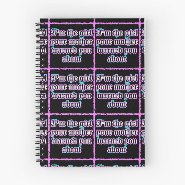Item preview, I'm the girl your mother warned you about designed and sold by AshleyJLaw.