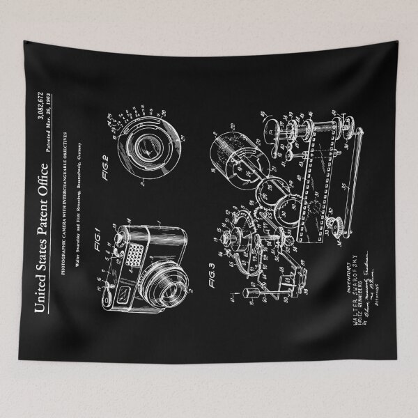 Item preview, Camera Patent 1963 - Black designed and sold by FinlayMcNevin.
