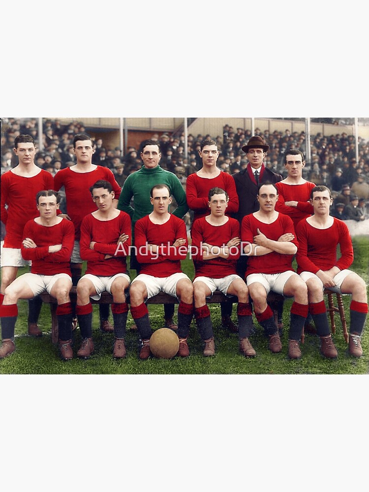 "Old Manchester Utd Squad Pic" Framed Art Print for Sale by