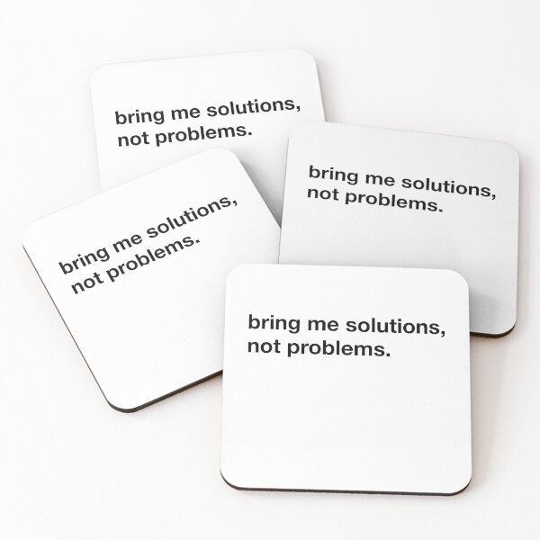 Item preview, Bring me solutions, not problems! designed and sold by annafokina.