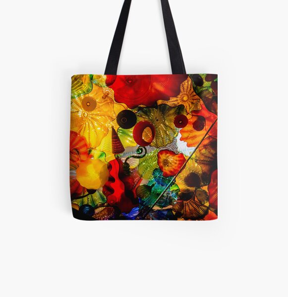Chihuly Glass Garden All Over Print Tote Bag