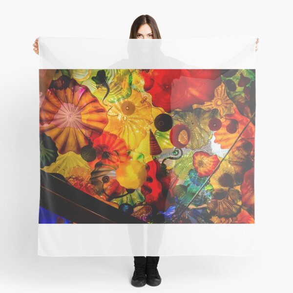 Chihuly Glass Garden Scarf