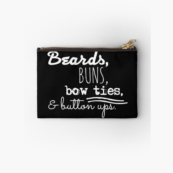 Item preview, Beards, Buns, Bow ties, & Button Ups. in white designed and sold by AllieJoy224.
