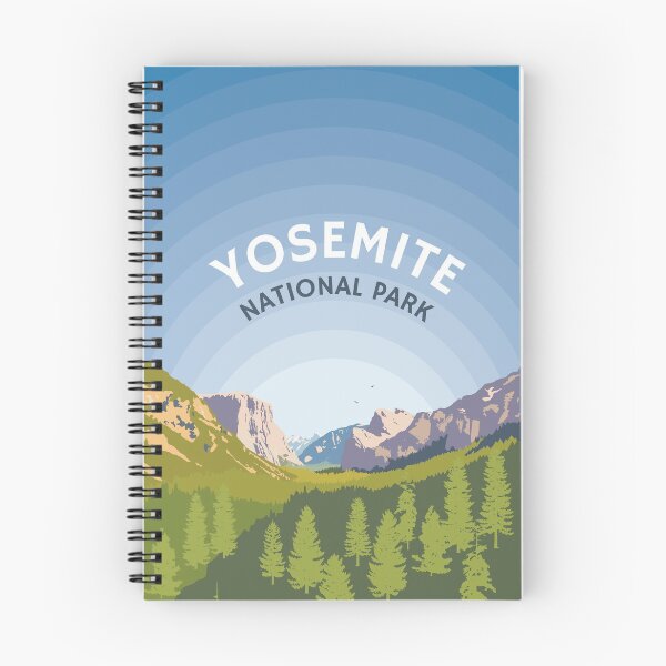 Item preview, Yosemite National Park, Retro Postcard Style Design designed and sold by crispy-prints.