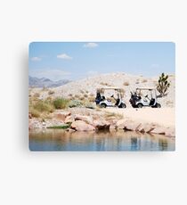 Desert Golf Canvas Print