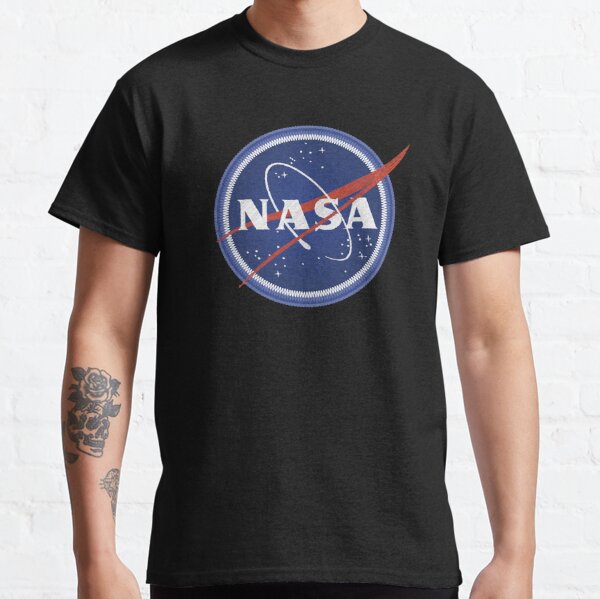 Nasa Embroidered Classic T-Shirt