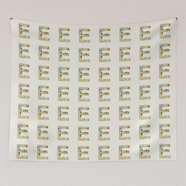 Item preview, Monogram letter E designed and sold by Emi Yañez.