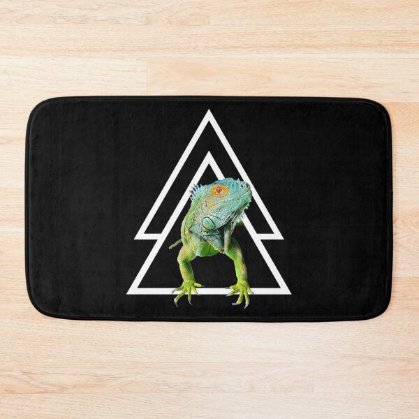 Item preview, Green Iguana Geometric Reptile Keepers Retro designed and sold by JRRTs.