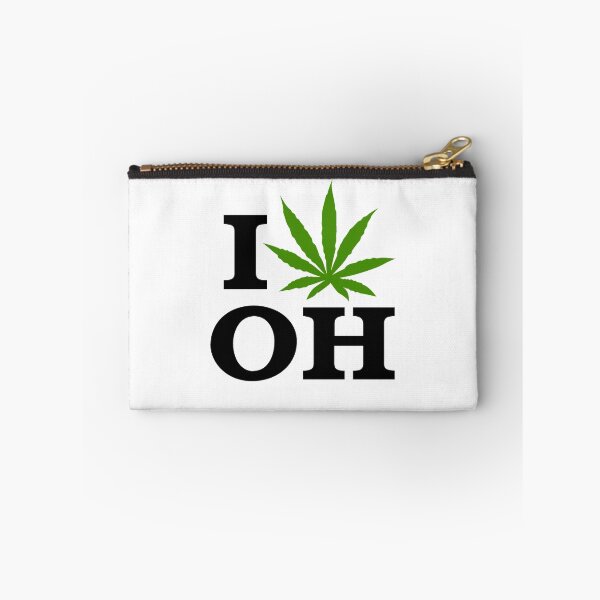Item preview, I Love Ohio Marijuana Cannabis Weed  designed and sold by MarijuanaTshirt.