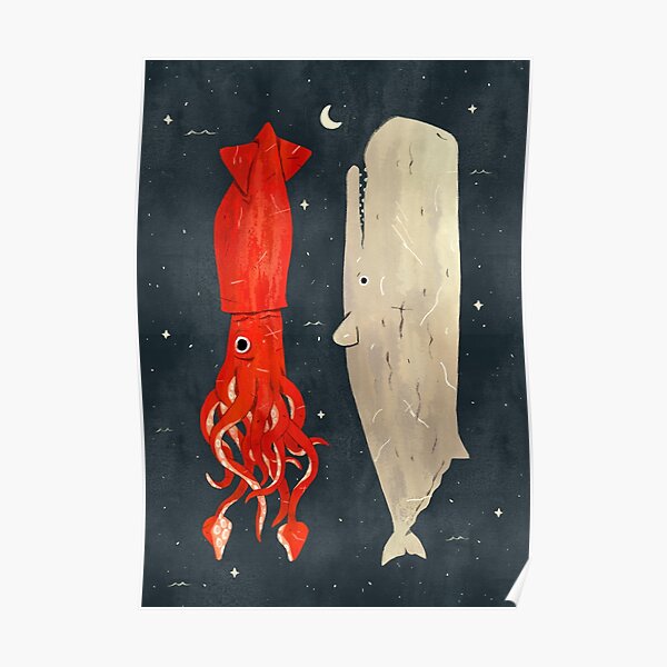 Squids and Whales Poster