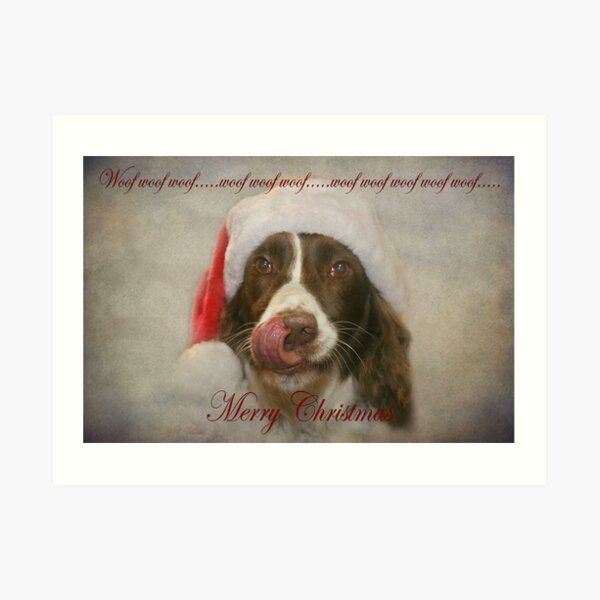Woof Woof Woof..... Art Print