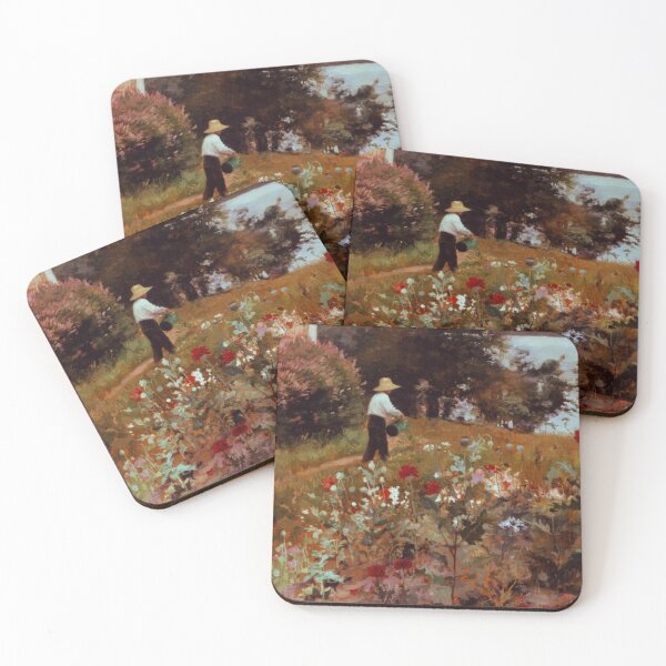 Item preview, The Garden at Haikko(Haikon Puutarhasta)-Albert Edelfelt designed and sold by LexBauer.