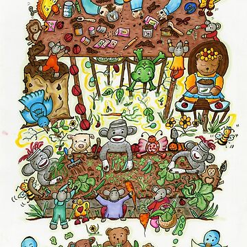 Artwork thumbnail, Magical Gardens by Lory Britain