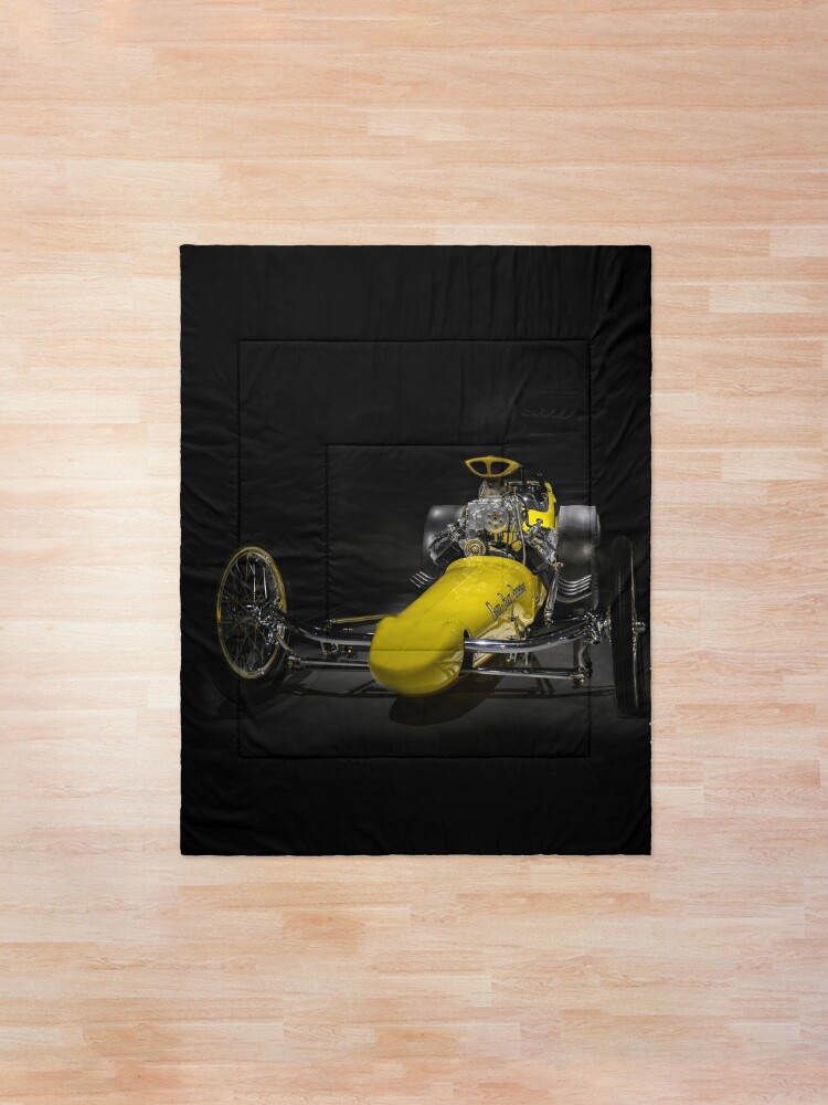 Alternate view of Greer-Black-Prudhomme Top Fuel Dragster Comforter