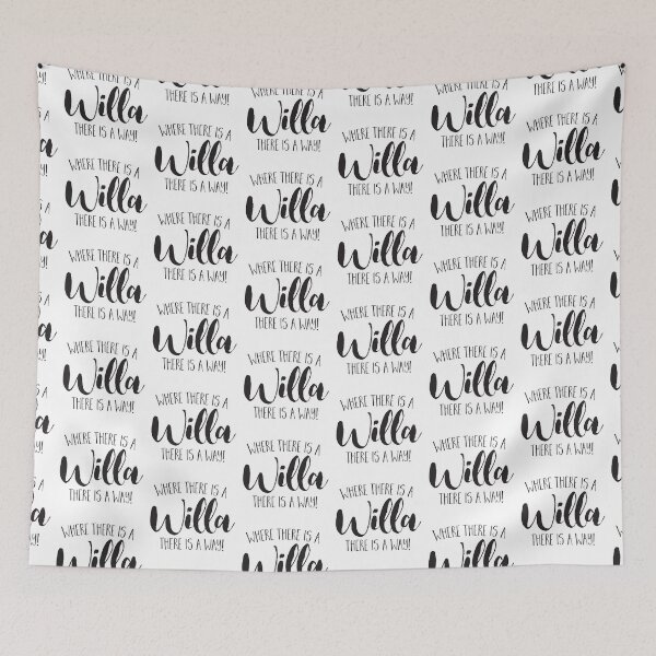 Item preview, Where there is a WILLA there is a way! designed and sold by jazzydevil.