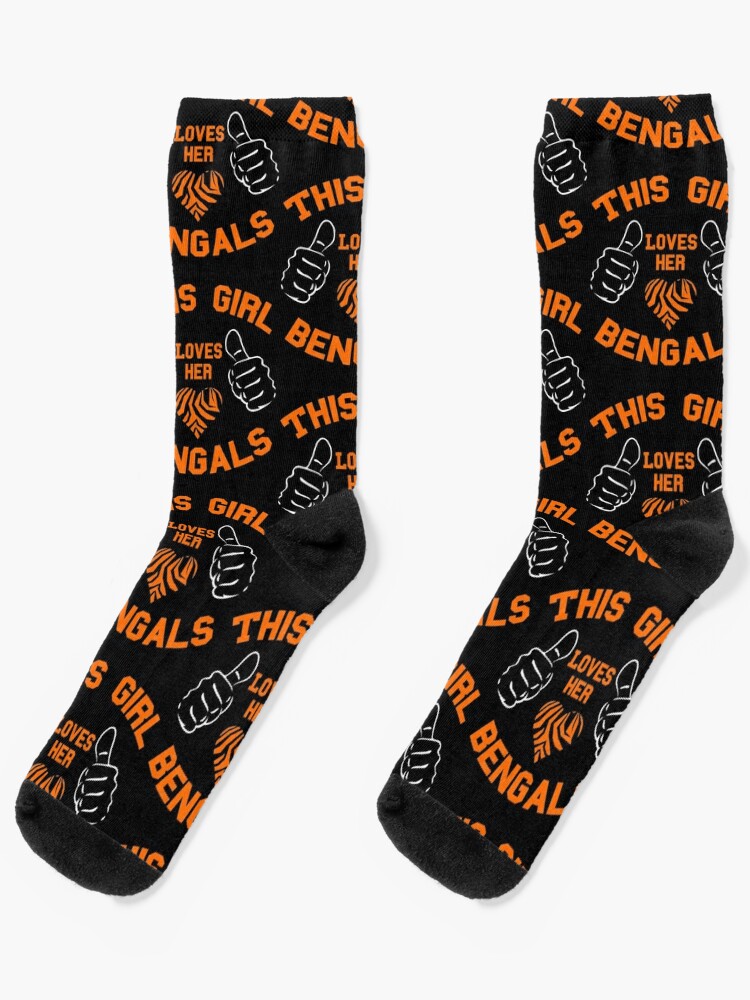 This Girl loves her Bengals Football - Bengals Lover Wife Gift