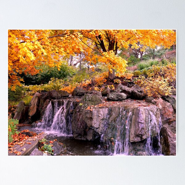 Item preview, Waterfall @ Chicago Botanic Garden designed and sold by dandefensor.