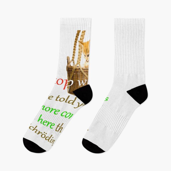 Item preview, Schrödinger's cat escapes designed and sold by GePadeSign.