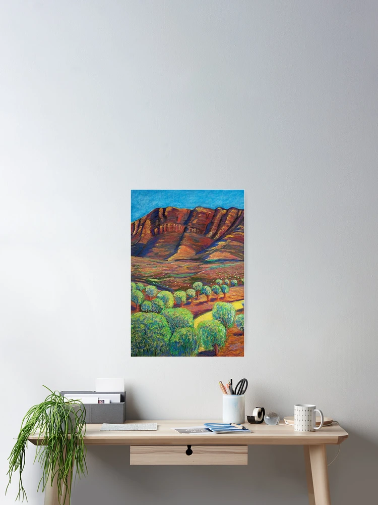Aperçu 2 sur 3. Poster avec l'œuvre Flinders Ranges créée et vendue par Robert Sturman.