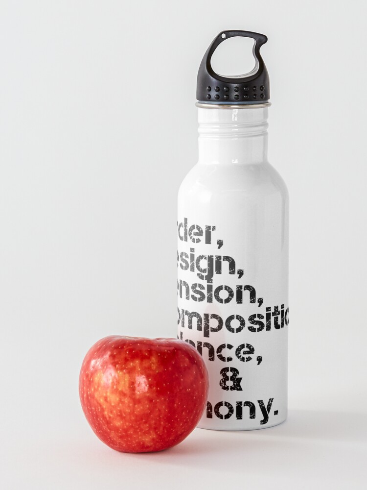 Alternate view of Sunday in the Park with George Water Bottle