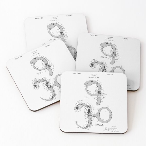 Item preview, Handcuffs Patent designed and sold by FinlayMcNevin.
