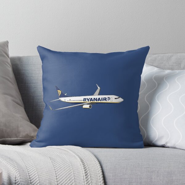 Plane Air Rainbow - Throw Pillow