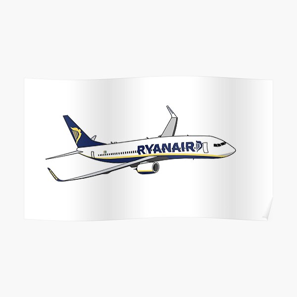 Ryanair Posters Redbubble - roblox lemonde airlines a320neo flight youtube