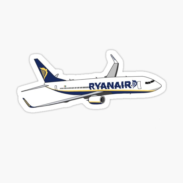Ryanair Stickers Redbubble - transavia 737 800 roblox
